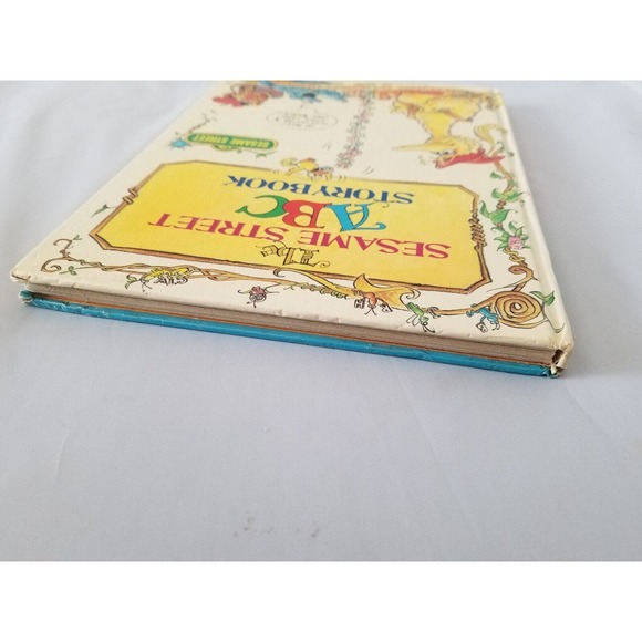 Vintage The Sesame Street ABC StoryBook Jim Hensons Muppets 1974 Hardcover - Picture 7 of 8